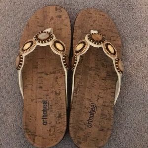 Orthaheel flip flops